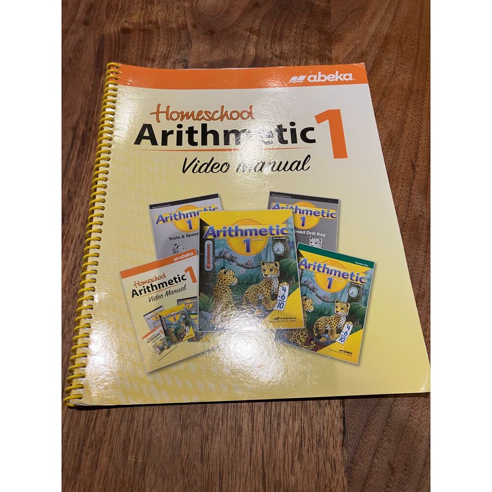 Abeka 1st Grade Homeschool‎ Video Manual for Arithmetic MATH